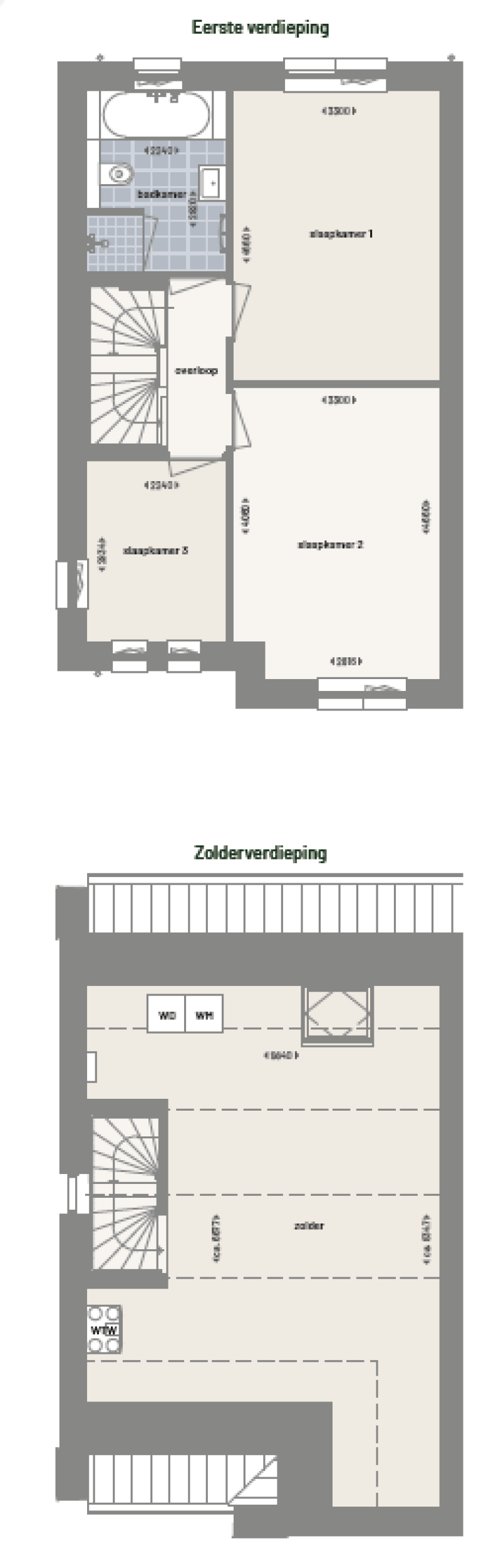Plattegrond 2 van 2, Rode Geus 10, GRONINGEN
