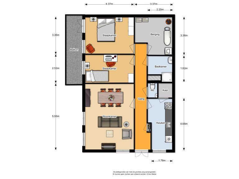 Plattegrond 1 van 1, R.j.h. Fortuynstraat 143, Amsterdam