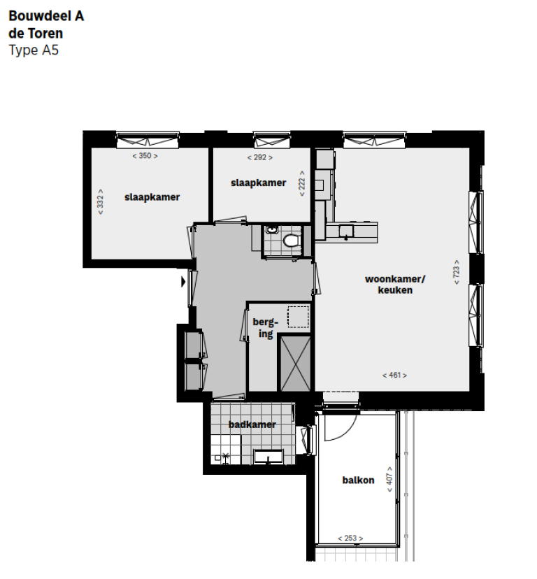 Plattegrond 1 van 1, Jacob Israel De Haanstraat 20, Zaandam