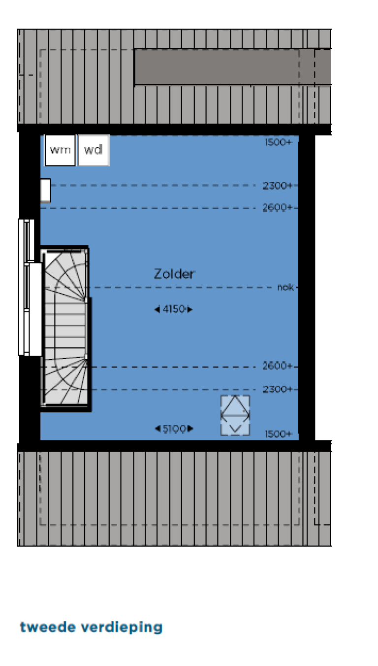 Plattegrond 2 van 2, Wrijfschaalpad 1 D, OSS