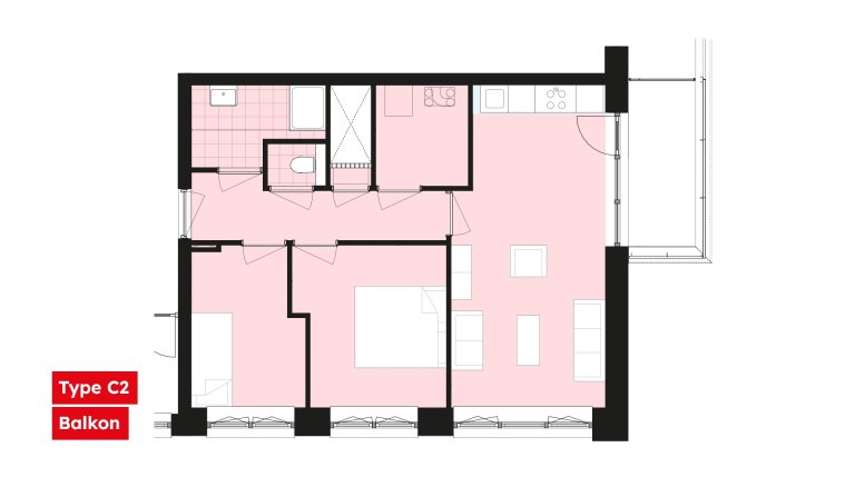 Plattegrond 1 van 2, Taagdreef 118 H, Utrecht