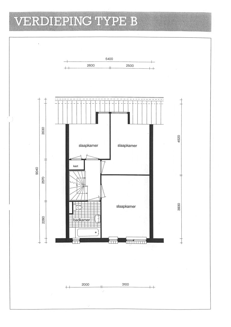 Plattegrond 2 van 3, Londenstraat 7, Zoetermeer