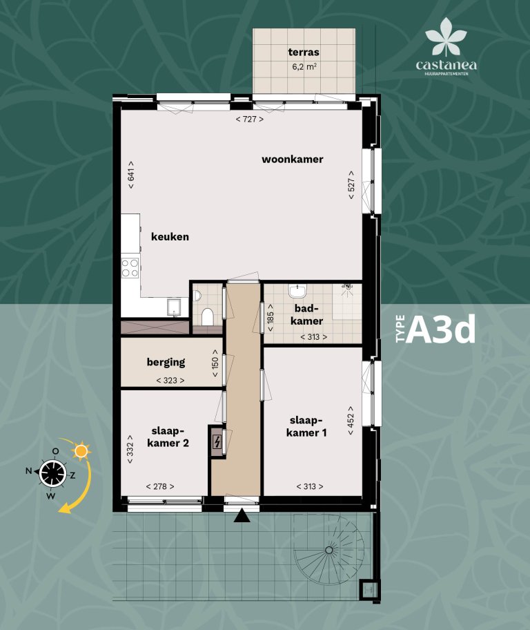 Plattegrond 1 van 1, Willem De Zwijgerlaan 109, Alphen Aan Den Rijn