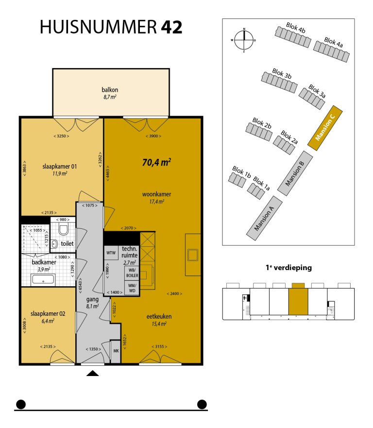 Plattegrond 1 van 1, Burgemeester Augustijnstraat 42, Zoetermeer