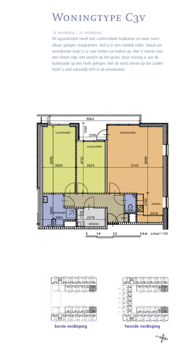 Plattegrond 1 van 1, Gagelboschplein 406, Eindhoven