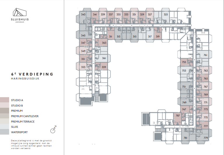 Plattegrond 1 van 1, Haringbuisdijk 751, Amsterdam