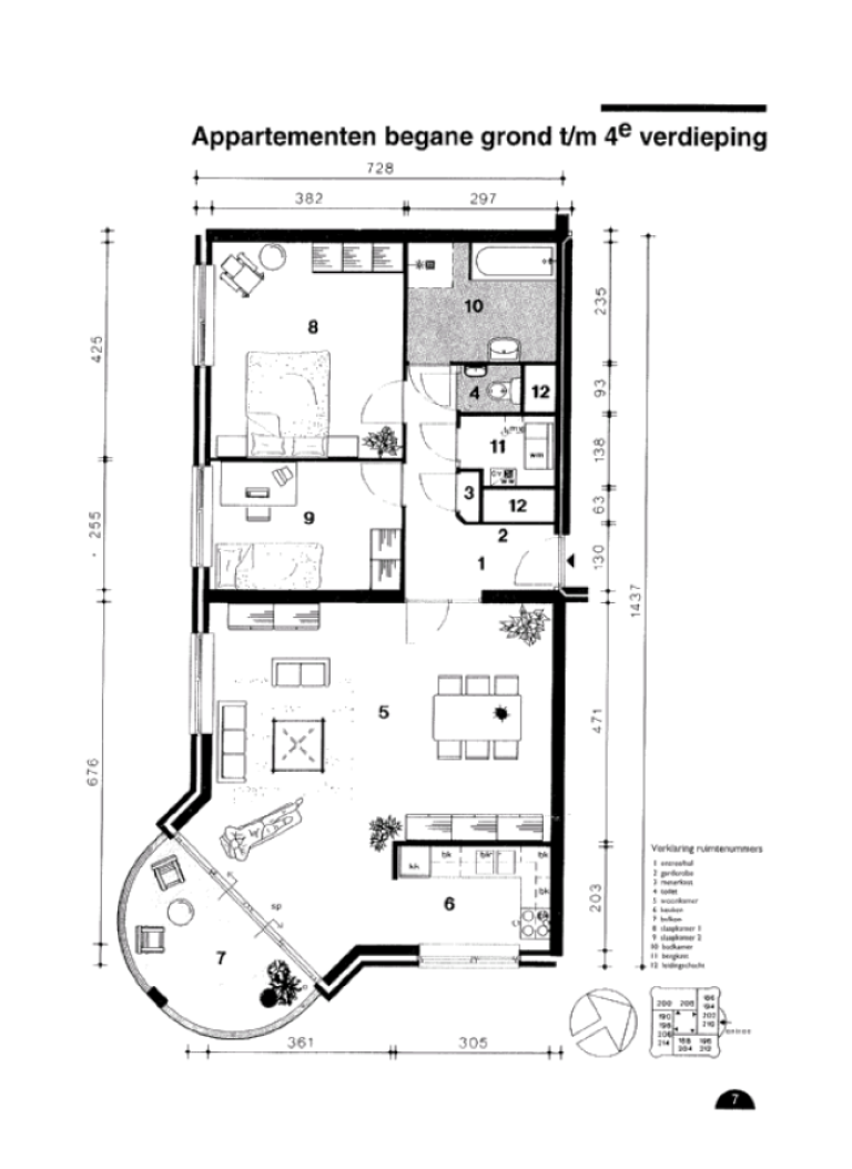 Floor plan 1 of 1, Houtwolplantsoen 234, OOSTERHOUT NB