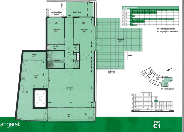 Plattegrond 1 van 1, Hogeweide 400, Utrecht