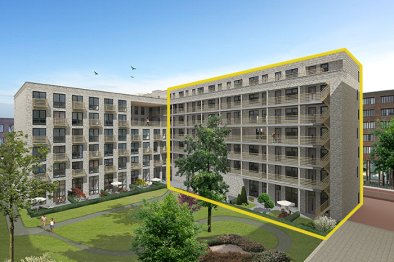 appartementen te huur op Appartement Johan Van Der Keukenstraat 97 G