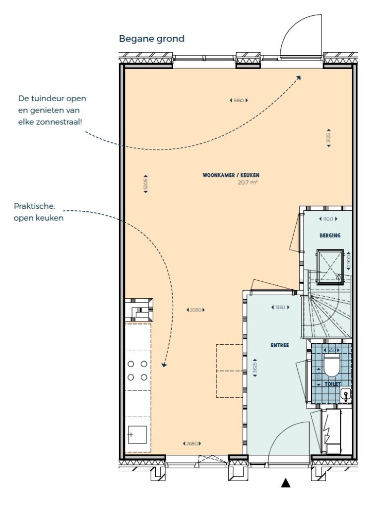 Plattegrond 1 van 3, Nova Zemblastraat 8, Deventer