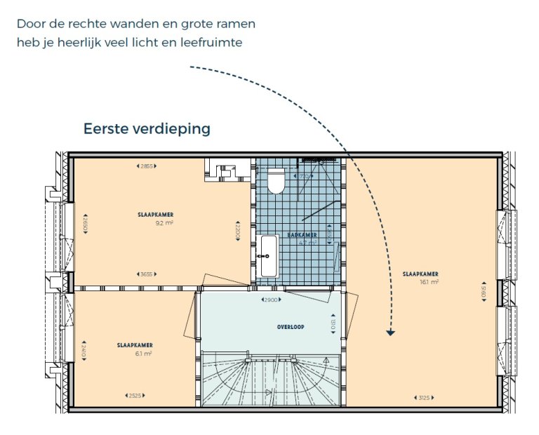 Plattegrond 2 van 3, Nova Zemblastraat 8, Deventer