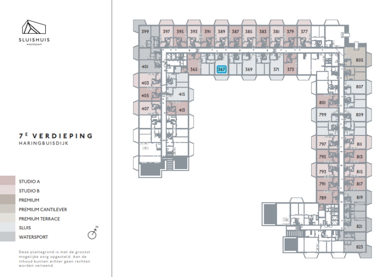 Plattegrond 1 van 1, Haringbuisdijk 367, Amsterdam